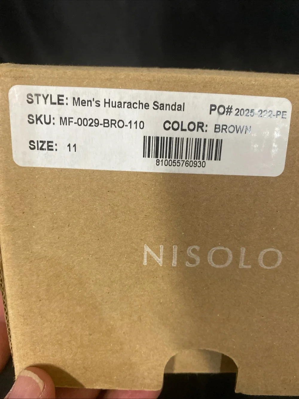 Nisolo Brown Woven Huarache Flats